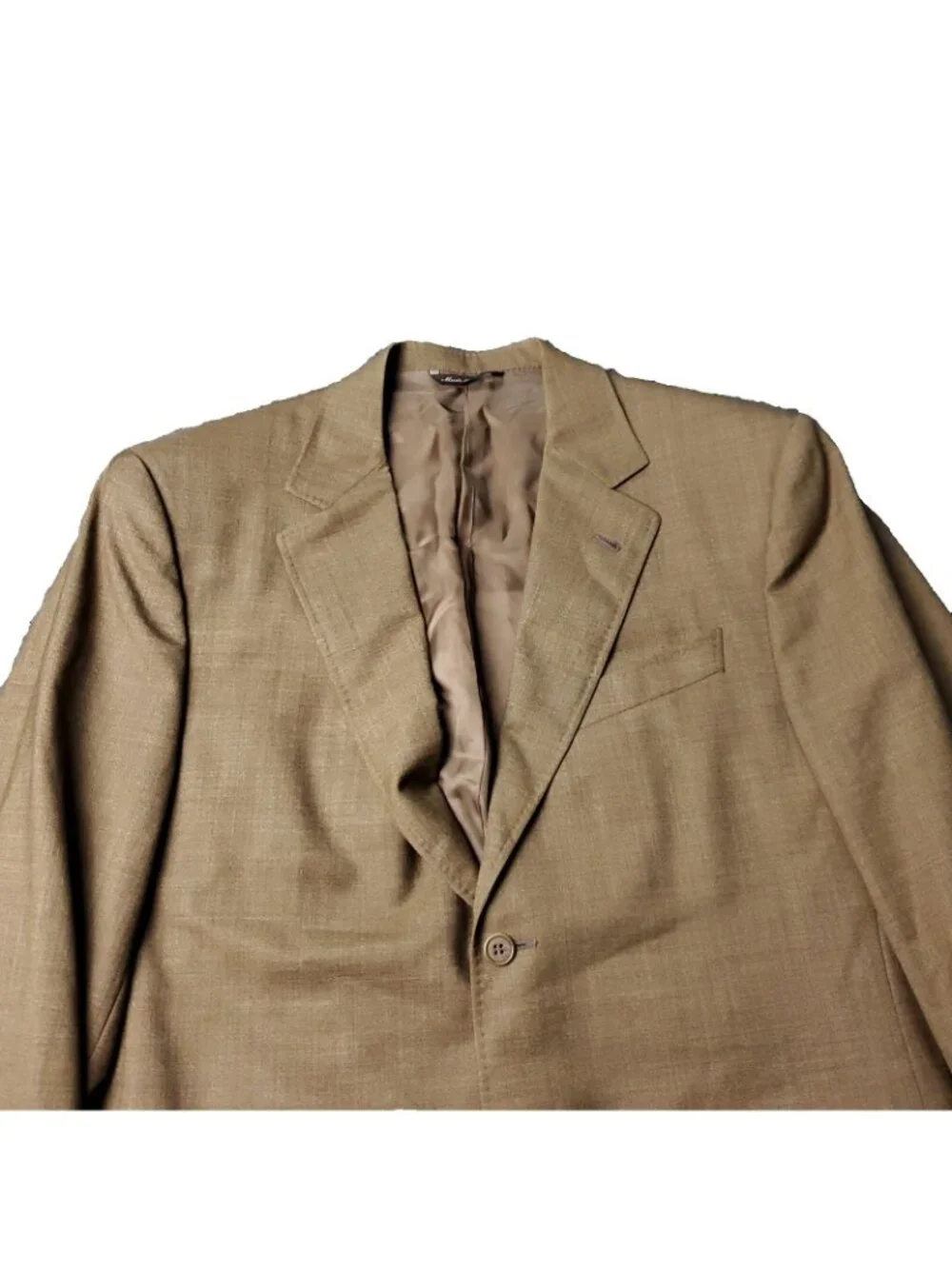 CANALI Proposta Wool Blazer Mens Size 50 Brown Lee Newman Suit Jacket Dress